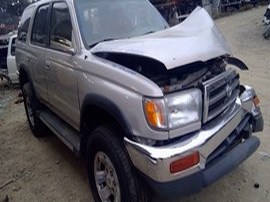 1998 TOYOTA 4RUNNER SILVER SR5 3.4L,AT,4WD.  Z24893